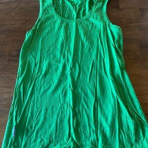 Icebreaker Green Relaxed Sleeveless Tank Top